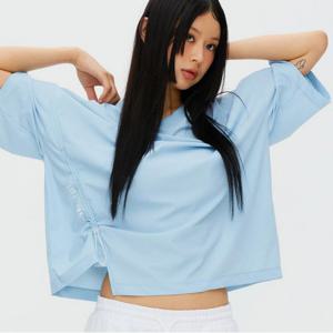 [라이프워크] 여성 벤츄리 컴포트 브이넥 반팔 티셔츠_LW232TS885