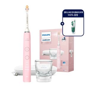 PHILIPS  소닉케어 다이아몬드클린 핑크 HX9914/76 + 덴티스테 치약