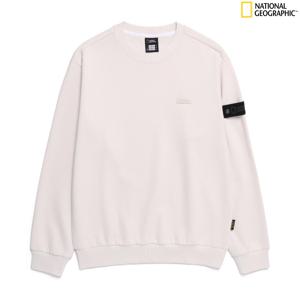 블루핀 로고 세미오버핏 맨투맨 N251USW210