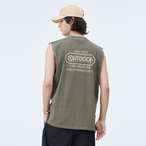 아웃도어프로덕츠 공용 멀티 로고 슬리브리스 WO136TETKZ05