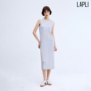 [최초가 129000원] 뷔스티에 배색 슬리브리스 원피스_APOPM025016