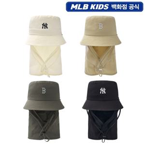 MLB키즈 아웃도어 메쉬배색 넥커버 버킷햇 7AHTR0253 JS
