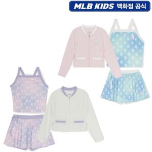 MLB키즈 모노그램 여아 3PCS 래쉬가드 세트 7FSWM3253 JS