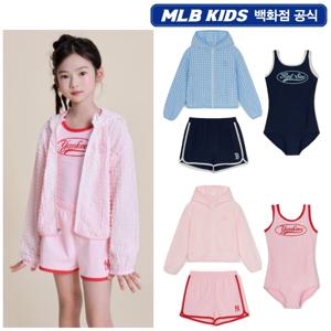 MLB키즈 바시티 여아 3PCS 수영복 세트 7FSWV3153 JS