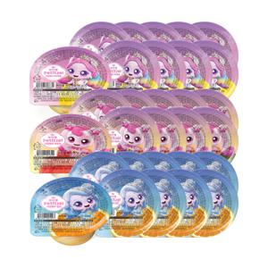 쁘띠첼 티니핑 과일젤리 밀감 90g x10개+복숭아 90g x10개+파인애플 90g x10개 (총 30개)