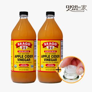 브래그 유기농 애사비 946ml  2병 애플사이다비니거 비네거 사과식초