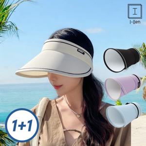 [아일렌] 1+1 무료배송 썸머로그 돌돌이 썬캡 4colors 자외선차단 사계절