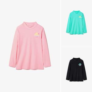 [FILA KIDS]WAVE 그래픽 반넥 래시가드/FK2RTH2A01X