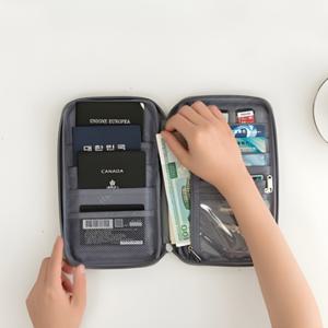여권 통장 파우치 케이스 지갑 가족 여행 가방 해외여행 필수품 준비물 필수템 RFID 차단 KK0264