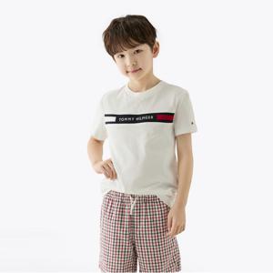 타미힐피거 플래그 립 티셔츠 (T42F1KKO270BT4YBR)