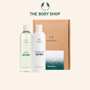 [더 바디샵][기간한정]화이트 머스크 400ML 대용량 2종 선물세트