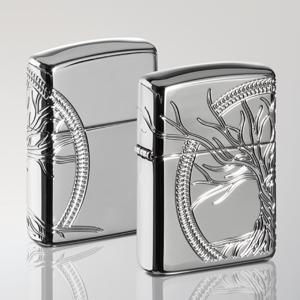 ZIPPO 지포라이터 49552 Sterling Silver Tree of Life Design ZPN1MA111