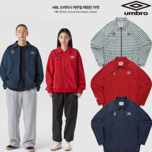 엄브로 25SS HBL 브리티시 캐주얼 헤링턴 자켓 UQ121CJK21