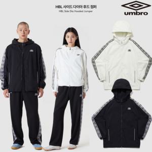 엄브로 25SS HBL 사이드 다이아 후드 점퍼 UQ123CJK24