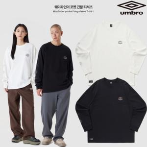 엄브로 25SS 웨이파인더 포켓 긴팔 티셔츠 UQ121CRL11