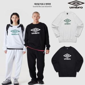 엄브로 25SS 에센셜 빅로고 맨투맨 UQ121CFS19