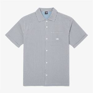 노스페이스 남성 트레블러 체크 반팔 셔츠 남방 NH8SQ01