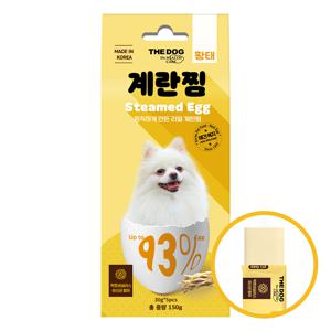 더독 NEW 강아지 계란찜 스틱 황태 150g (5P+1P 추가)