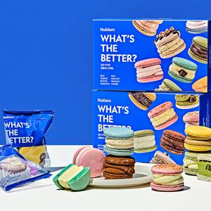 널담 뚱카롱 고식이섬유 마카롱 16구 (총 2BOX) 사랑/감동세트