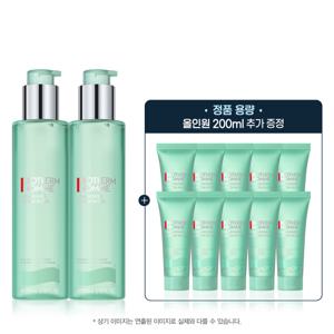 [롯데백화점](LT) (2+1용량) 아쿠아파워 올인원 200ml 듀오 세트 (+올인원 200ml 정품 용량)