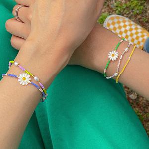 프리모떼 [고원희, 전소민 착용] LIKE DAISY CHAIN BRACELET SET PRB029