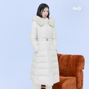 [앱6만원↓]더엣지 24FW 폭스퍼 헝가리구스 롱 다운