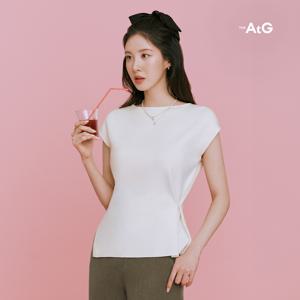 더엣지 25SS 드레이프 니트블라우스 4종