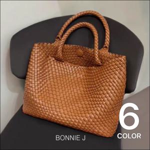 [브리치] 보니제이 / 꼬임스타일 가죽 드래곤 숄더백 데일리 직장인 위빙백 6color