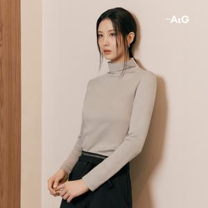 [앱1만원↓] 더엣지 코튼모달 하이넥 티블라우스 5종