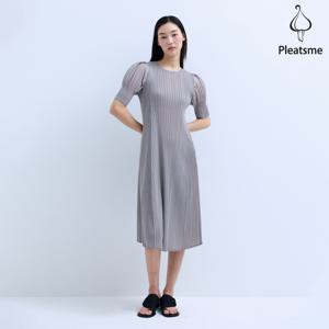 [최초가 138000원] 퍼프 슬리브 플레어 원피스_EPOPS025001