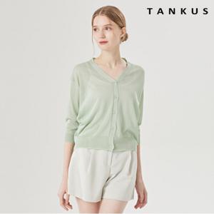 16번.정상가59,000원ㅣ V넥 쿨링 시스루 가디건TW1CD010L0