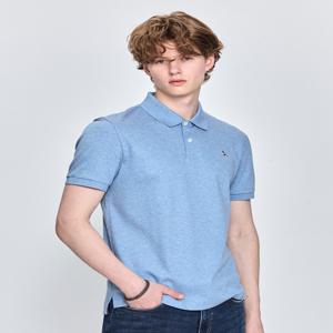 남성 HZTS5B436B1 [시즌오프][SOFT COTTON] 블루 반팔 카라 티셔츠