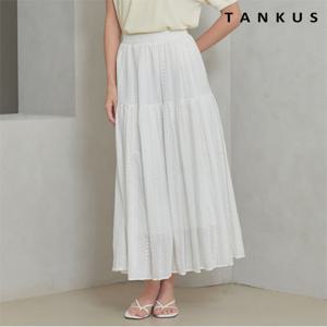 정상가:69,000원 ㅣ 플라워 레이스 롱 캉캉 스커트 (TX2SK013L0)