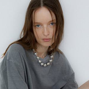 bubble big necklace