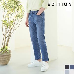 테이퍼드 크롭 워싱 데님팬츠 (NND5DP1992)