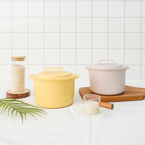 이지라이트 전자레인지 저당밥솥 2color