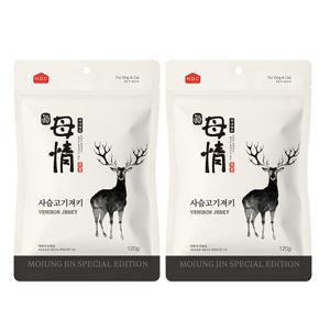 아스쿠 모정 사슴고기 져키120g x 2개 애견간식 강아지간식