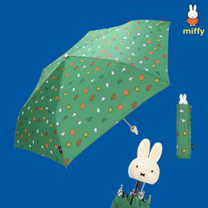 와친구들 패턴 귀여운 캐릭터 손잡이 자외선차단 80% 3단 양우산 (우산 겸 양산) MIL-2203