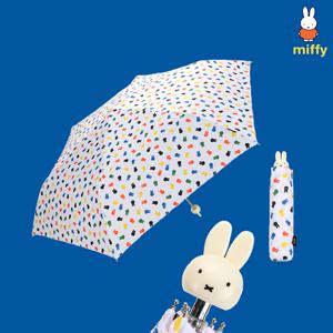 5 패턴 귀여운 캐릭터 손잡이 자외선차단 80% 3단 우양산 (우산 겸 양산) MIL-2201