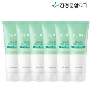 큐어 리알로에 수딩젤 150ml 6개