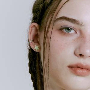 [빈티지헐리우드]Star Beam Charm Earcuff_VH2335EC002B