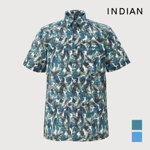 INDIAN  알로하 프린트 반팔셔츠_MITNSYM4201