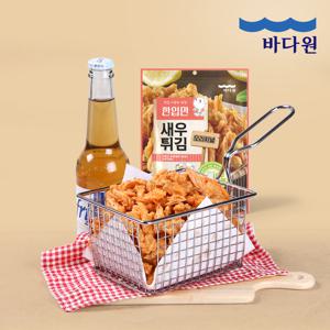 바다원 한입만 새우튀김 오리지널 30gx4봉