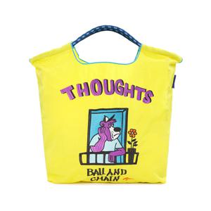 L.YELLOW RYU.THOUGHTS 에코백