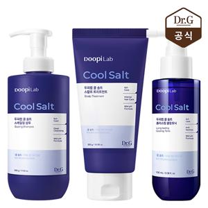 [풀케어] 두피랩 쿨솔트 샴푸 500g+트리트먼트 300g+토닉 100mL