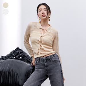 [SUZY] 나시 세트 스트링 스웨터 가디건 YP1S2661