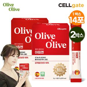 [스페인_2박스] 서정희 pick 엑스트라버진 스틱형 올리브오일 8g x 14포