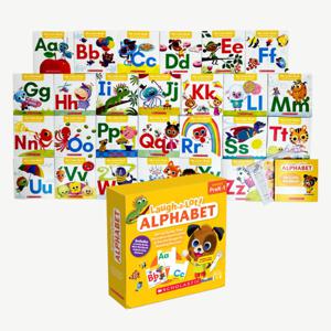 [피피오] 스콜라스틱 래프어랏 알파벳(SCHOLASTIC Laugh-a-Lot ALPHABET) 30종 영어전집 2-8세_ AI펜 포코로 호환/팝펜 호환