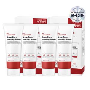 아크네 케어 포밍 클렌저 200ml 2개입 x 2개 (총 4개입) / 폼클렌징