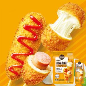 애슐리 크리스피 탱글모짜 핫도그 800g (10개입)